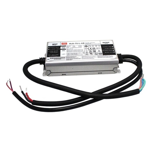 [MW-XLG-75-L-AB] MW MEAN WELL XLG-75-L-AB Led Driver Corrente Costante 700mA 53-107V 75W IP67 Dimmerabile 3 In 1