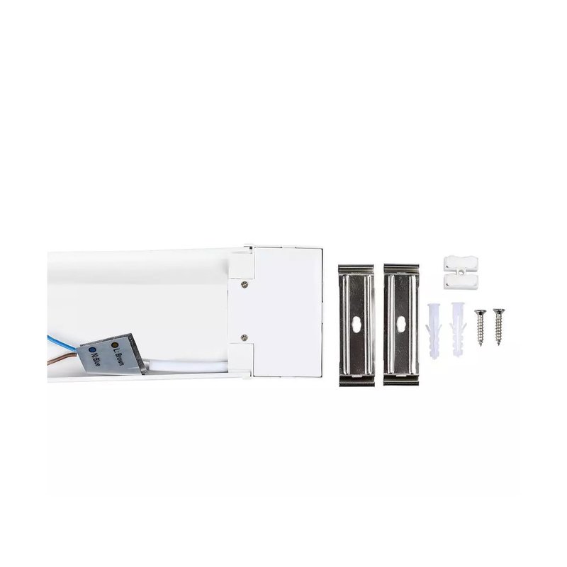 [TL43120N] PRO Plafoniera LED Prismatica Chip CREE 40W 120LM/W 120cm  IP20 SKU-203516