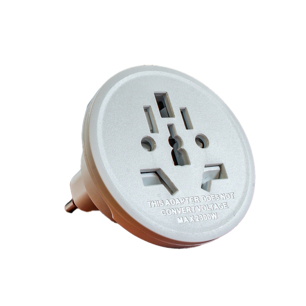 [AP83091] Convertitore Adattatore Viaggio Da Spina Italiana 10A 2P+T A Presa UK USA AUS CN