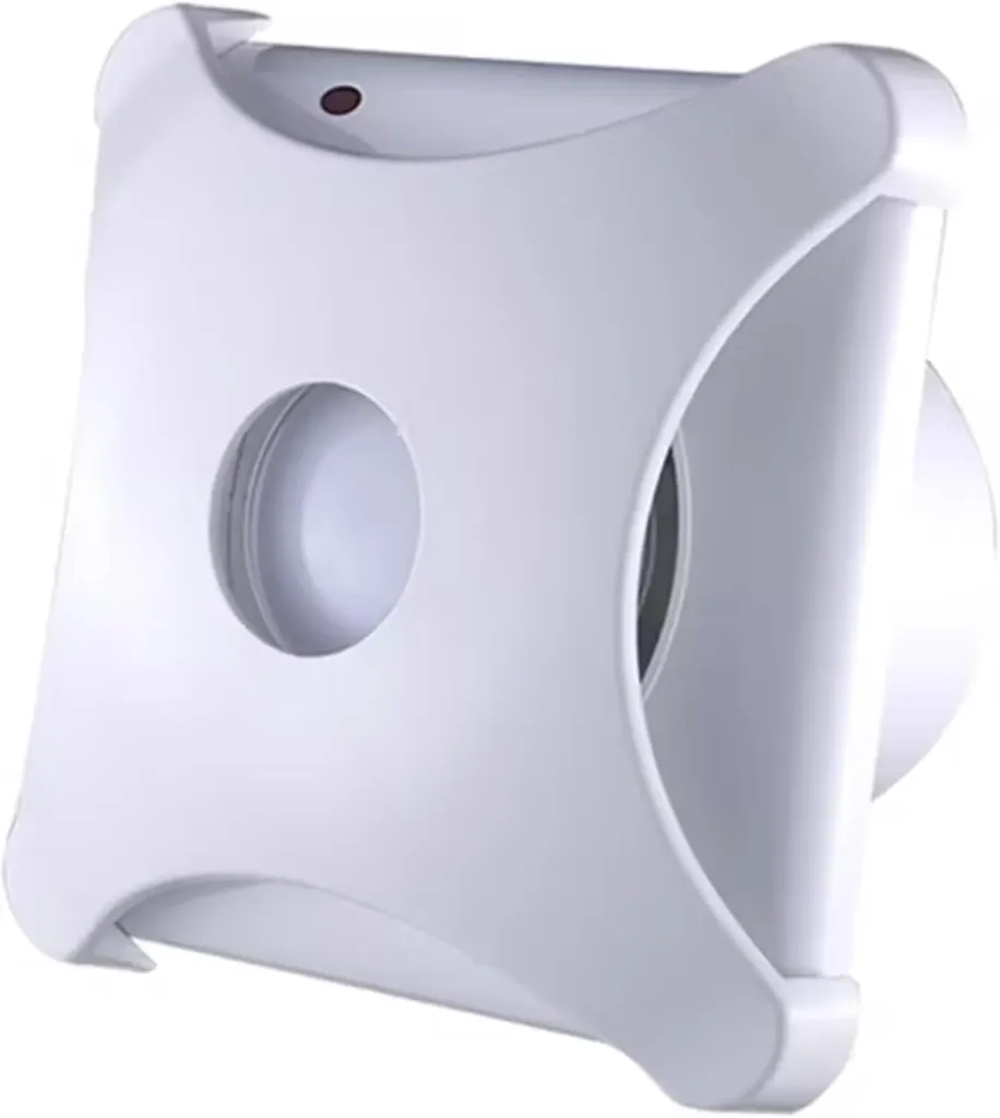 [AP027650] Ventola Aspirazione Bagno,Aspiratore Da Muro o Soffitto Piccolo e Potente 171X171mm Foro 100mm Profondità 84,6mm 10W 230V 50Hz 150m³/h 30dB