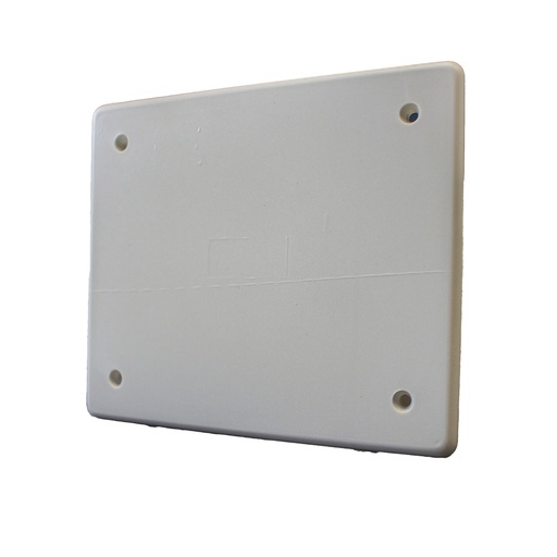 [MME36002] Coperchio per cassette di derivazione da incasso, 118x96 mm, ideale per protezione e copertura di impianti elettrici, PT02