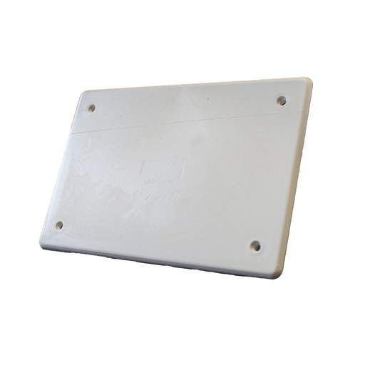 [MME36004] MeanWell Coperchio per cassette di derivazione da incasso, 154x98 mm, ideale per protezione e copertura di impianti elettrici