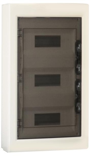 [MME40036] Centralino da parete 36 moduli, bianco IP40, 400x400x120 mm, RAL 9016, ideale per installazioni elettriche domestiche e industriali