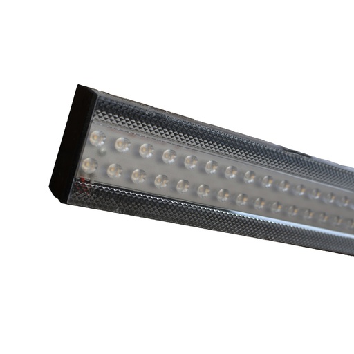 [CB15050NB] Plafoniera LED 4 in 1, Plafone, Binario Monofase e Trifase, Sospensione, Dip Switch 35W-50W, 4000K, 8010lm, Carcassa Nera