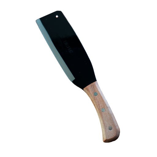[AG360223] Machete 36 cm con Lama in Acciaio Nera e Manico in Legno