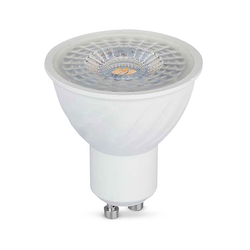[GU06110C] V-TAC Faretto LED GU10 6W 110° Copertura Trasparente 3000K Dimmerabile 211981