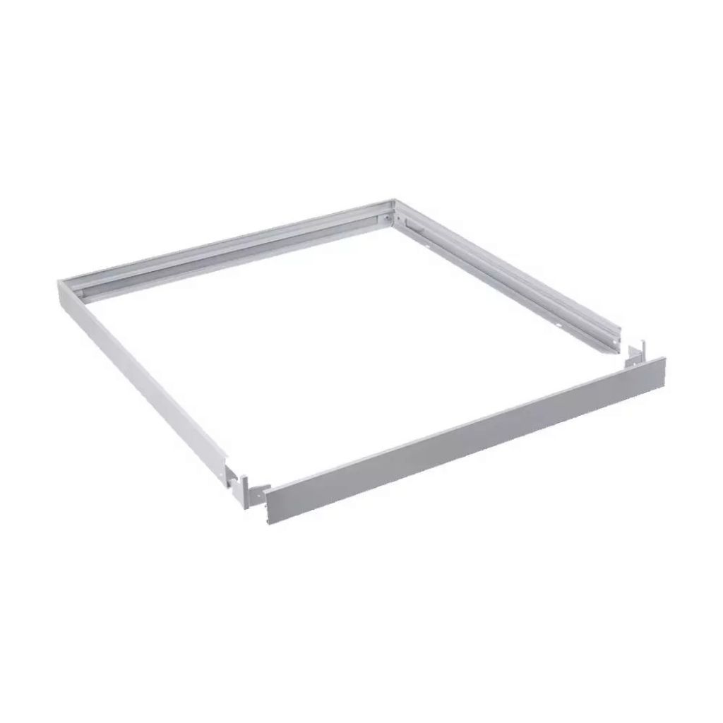 [SV4462] Struttura Telaio Supporto Cornice Per Montaggio Pannello Led 60X60cm Universale Colore Bianco SKU-6627