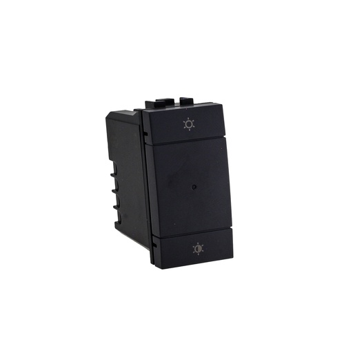 [BLNWF1301] ETTROIT Pulsante Dimmer Connesso Smart WIFI Tuya Compatibile Bticino Living Colore Nero Max 150W