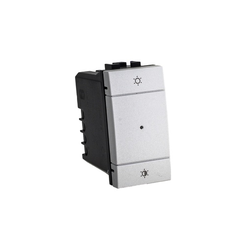 [BLGWF1301] ETTROIT Pulsante Dimmer Connesso Smart WIFI Tuya Compatibile Bticino Living Colore Grigio Max 150W