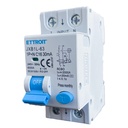 Interruttore Magnetotermico Differenziale 1P+N 16A 6KA 30mA 220V Occupa 2 Moduli DIN