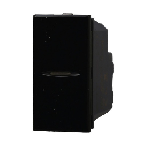[BAN0901] ETTROIT Invertitore Assiale 1P 16A Colore Nero Compatibile Con Bticino Axolute