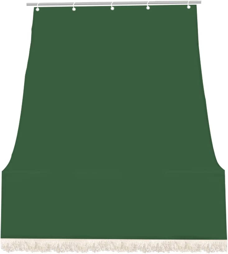 Tenda da Sole Balcone 145x250 cm Verde in Poliestere