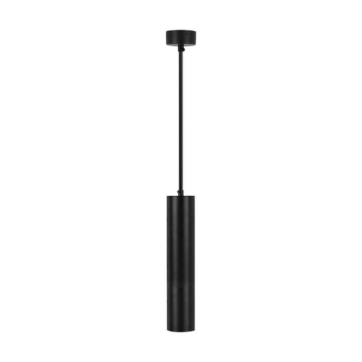 [SV6686] Lampada a Sospensione Cilindro Attacco GU10 Corpo in Alluminio Nero Riflettore Colore Oro D:60*300MM SKU-6686