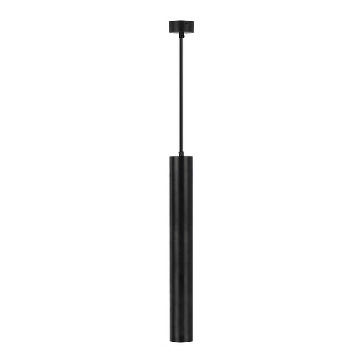 [SV6687] Lampada a Sospensione Cilindro Attacco GU10 Corpo in Alluminio Nero Riflettore Colore Oro D:60*500MM SKU-6687