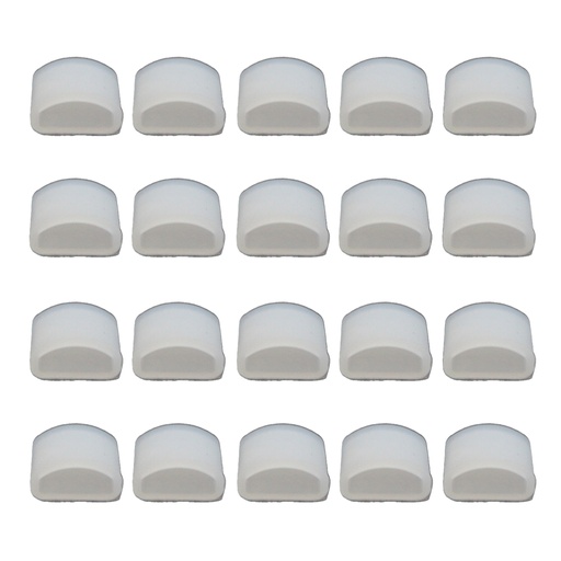 [SL220934] 10 Pezzi Tappo di Chiusura Termine In Coda Per Striscia Led COB 220V IP65 SL22011