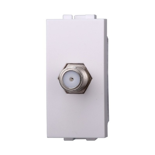 [BLB2252] ETTROIT Presa TV SAT A Vite Satellitare Tipo F Colore BIANCO Compatibile Con Bticino Living Light