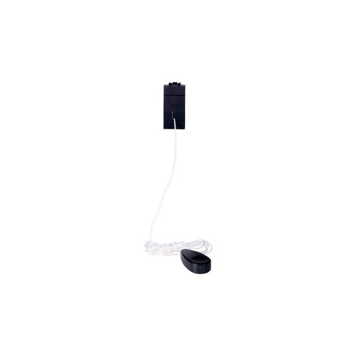 [BLN1101] ETTROIT Pulsante Tirante Con Corda 1P 10A Colore Nero Compatibile Con Bticino Living International