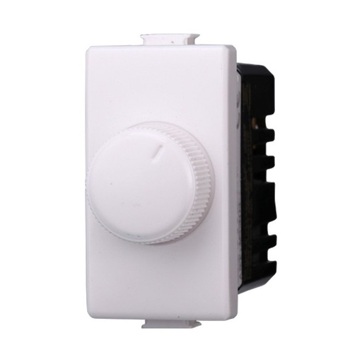 [BLB1301] ETTROIT Regolatore Dimmer A Manopola 220V 100-1000W Colore BIANCO Compatibile Con Bticino Living Light