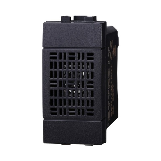 [BLN1501] ETTROIT Ronzatore 220V 6A Colore Nero Compatibile Con Bticino Living International