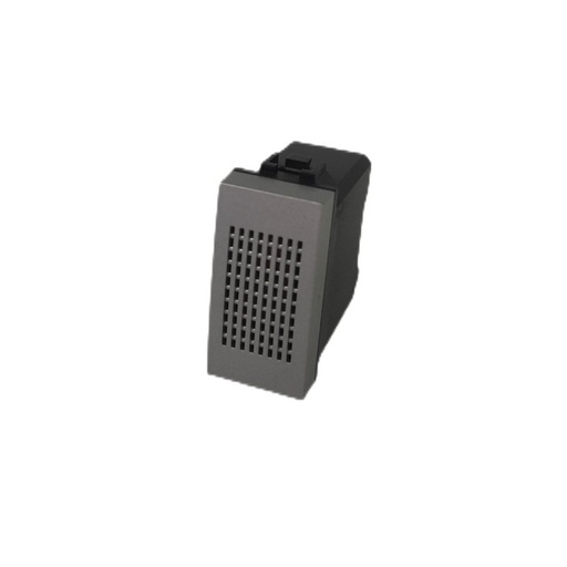 [BLG1601-12V] ETTROIT Suoneria Bronzo 12V 6A Colore Grigio Compatibile Con Bticino Living NT4351/12