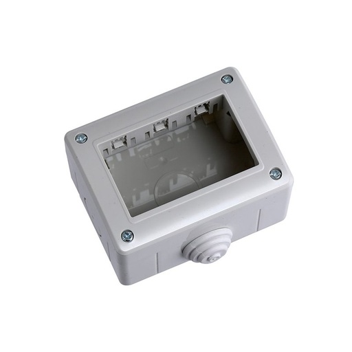 [MT2503] Custodia 3P IP40 Scatola Porta Frutti Da Esterno 503 3 Posti Moduli Compatibile Con Bticino Matix