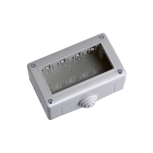 [MT2504] Custodia 4P IP40 Scatola Porta Frutti Da Esterno 504 4 Posti Moduli Compatibile Con Bticino Matix