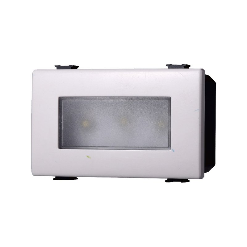Lampada Led Segnapasso 3P 220V 6000K Compatibile Con Bticino Matix