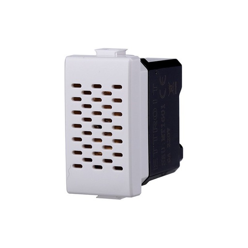 [MT1501] ETTROIT Ronzatore 220V 6A Colore Bianco Compatibile Con Bticino Matix