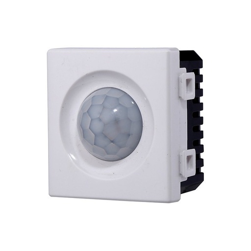 [MT1801] ETTROIT Sensore Movimento PIR Timer 2P 2M Colore Bianco Compatibile Con Bticino Matix