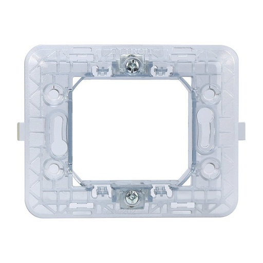 [MT0202] Supporto 2P Serie Solar 2 Posti Compatibile Con Bticino Matix