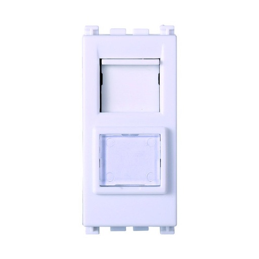 [VA2355B] ETTROIT Connettore Rete Presa Dati RJ45 CAT5E Colore Bianco Compatibile Con Vimar Arke