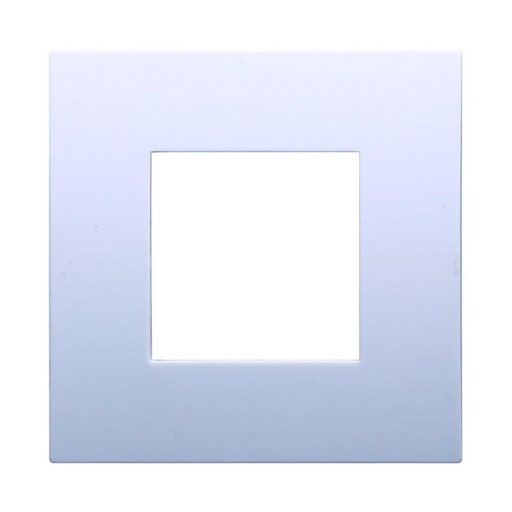 [VA83201] ETTROIT Placca Plastica Serie Venus 2P Colore Bianco Compatibile Con Vimar Arke