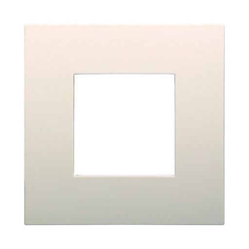 [VA83209] ETTROIT Placca Plastica Serie Venus 2P Colore Sabbia Compatibile Con Vimar Arke