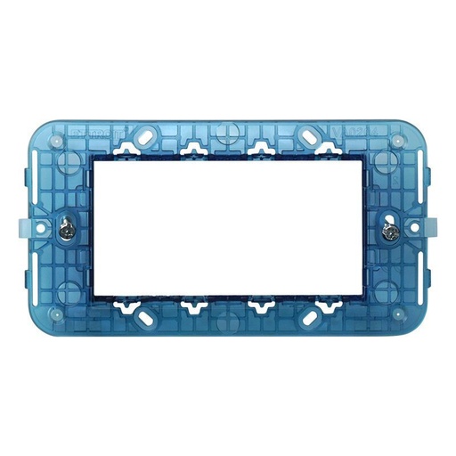 [VA0204] Supporto 4P 4 Posti Serie Venus Compatibile Con Vimar Arke