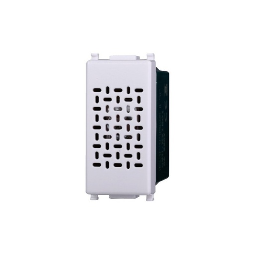 [EV1501] ETTROIT Ronzatore 220V 6A Colore BIANCO Compatibile Con Vimar Plana