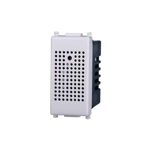 [EV1701] ETTROIT Sensore Acustico 220V Timer Colore BIANCO Compatibile Con Vimar Plana