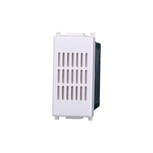 [EV1601] ETTROIT Suoneria 220V 6A Colore BIANCO Compatibile Con Vimar Plana