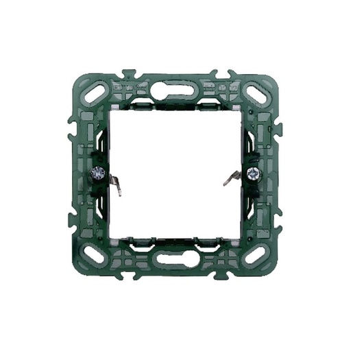 [EV0202] Supporto 2P Serie Starlight 2 Posti Compatibile Con Vimar Plana