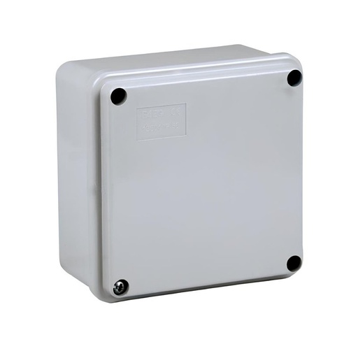 [AP27028] Scatola Di Derivazione Con Pareti Lisce Stagna IP56 100X100X50mm Coperchio Con Viti