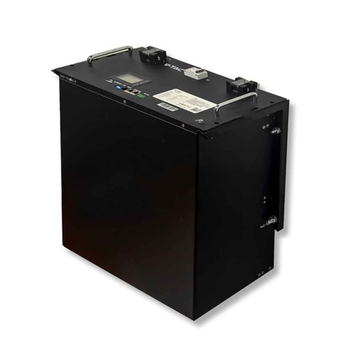 [FV11523] Batteria accumulo LiFePO4 9,6 kWh 48V 200Ah con BMS, staffe per inverter FV